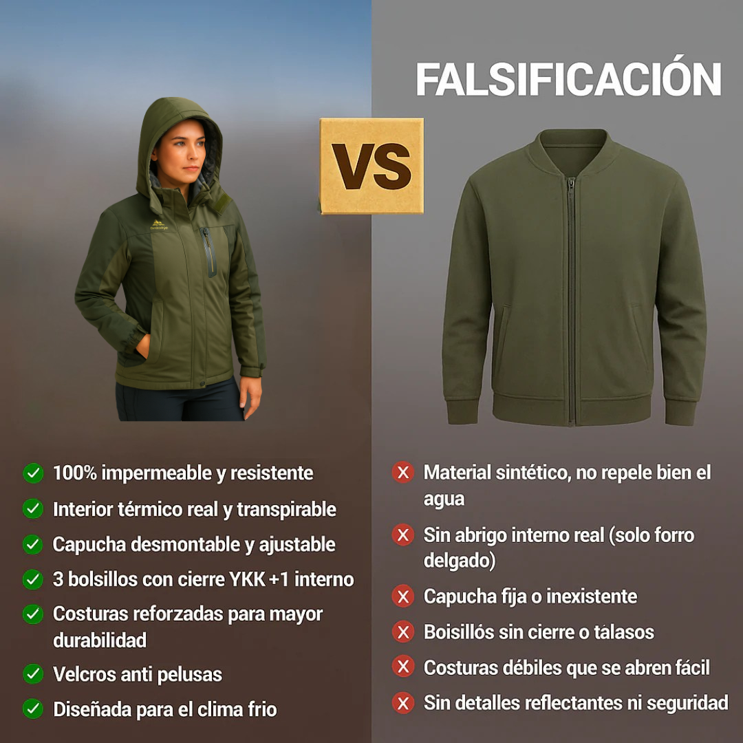 Chamarra Impermeable Cima Norte™ | EDICION LIMITADA PREMIUM