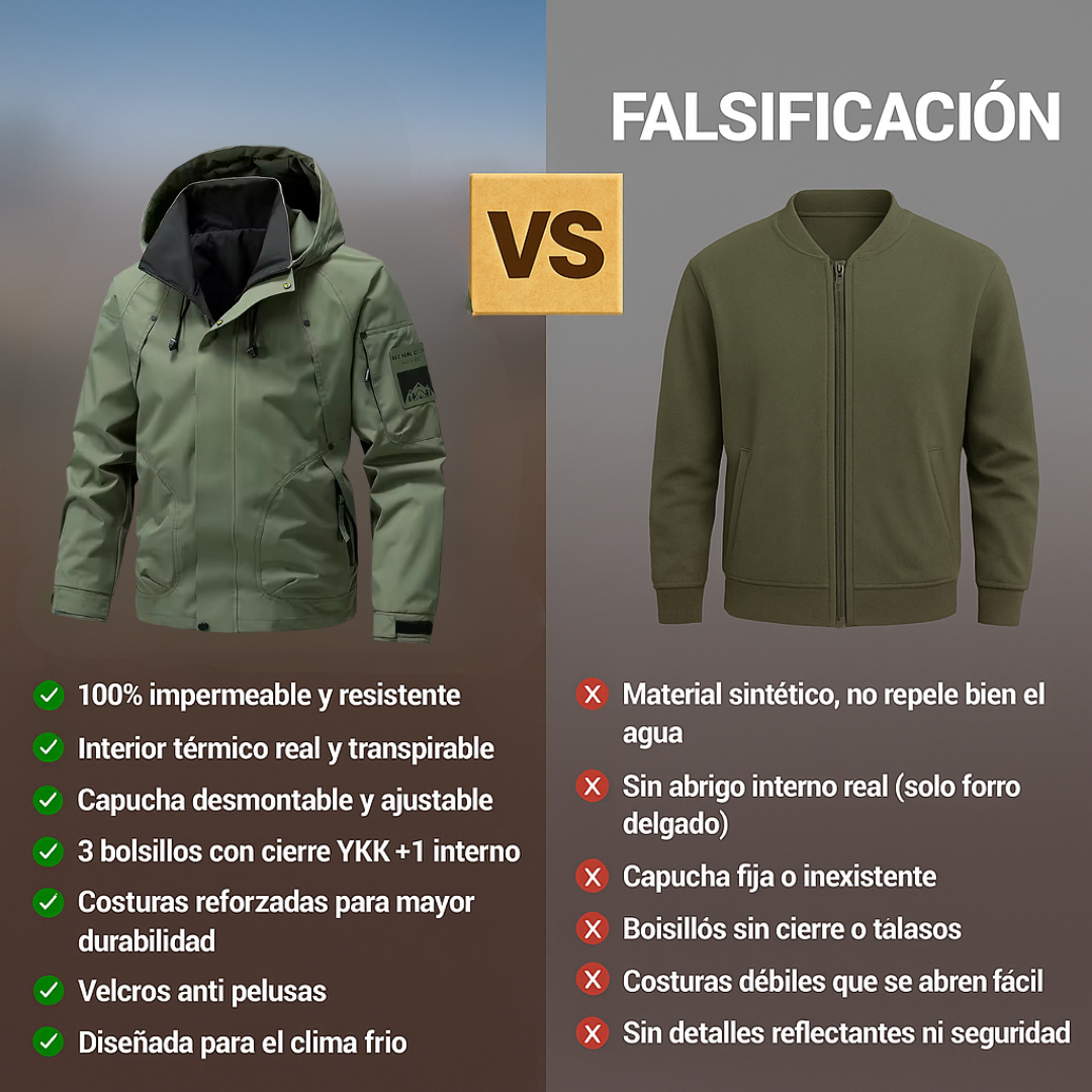 Chamarra Impermeable Horizonte™ | EDICION LIMITADA PREMIUM