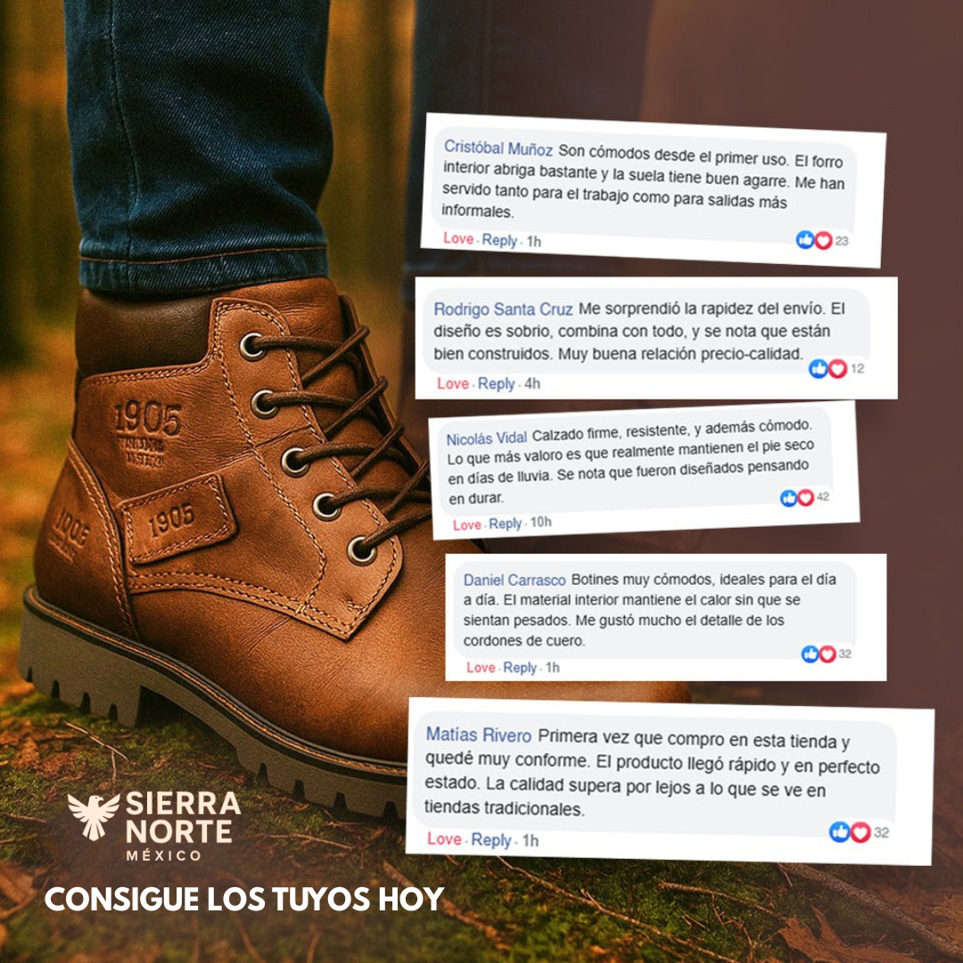 Botines MonteReal™ | Temporada Otoño - Invierno 2025