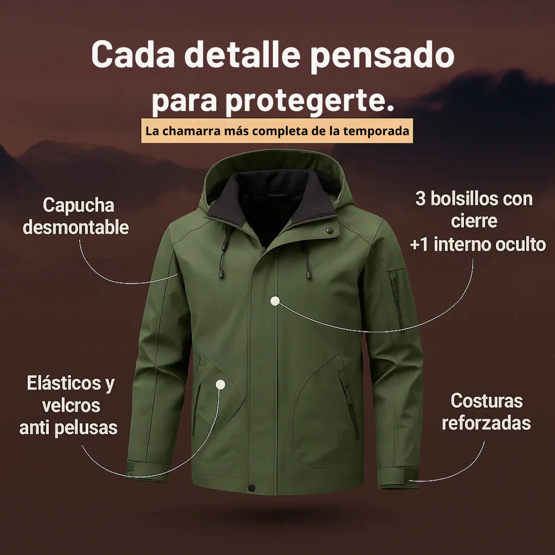 Chamarra Impermeable Horizonte™ | EDICION LIMITADA PREMIUM